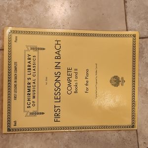 3 books: Bach, Kabalevsky, Bartok